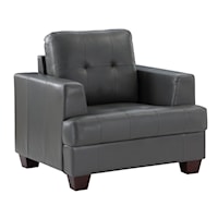 Transitional Chair with Tufting