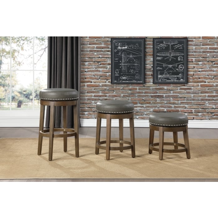 Round Swivel Counter Height Stool