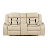 Homelegance Furniture Amite Power Reclining Loveseat