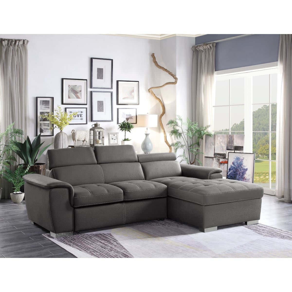 Homelegance Ferriday 2-Piece Sectional