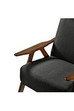 Homelegance Kalmar Mid-Century Modern Accent Chair with Attached Cushions