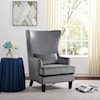 Homelegance Furniture Tonier Wingback Accent Chair