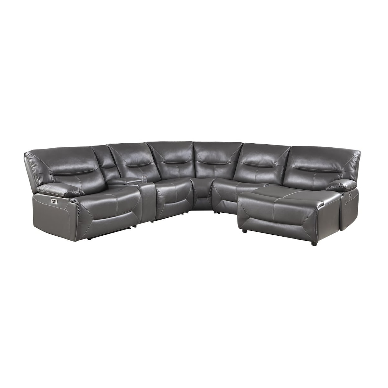 Homelegance Furniture Dyersburg 6-Piece Power Sectional Sofa