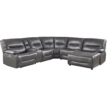 6-Piece Power Sectional Sofa