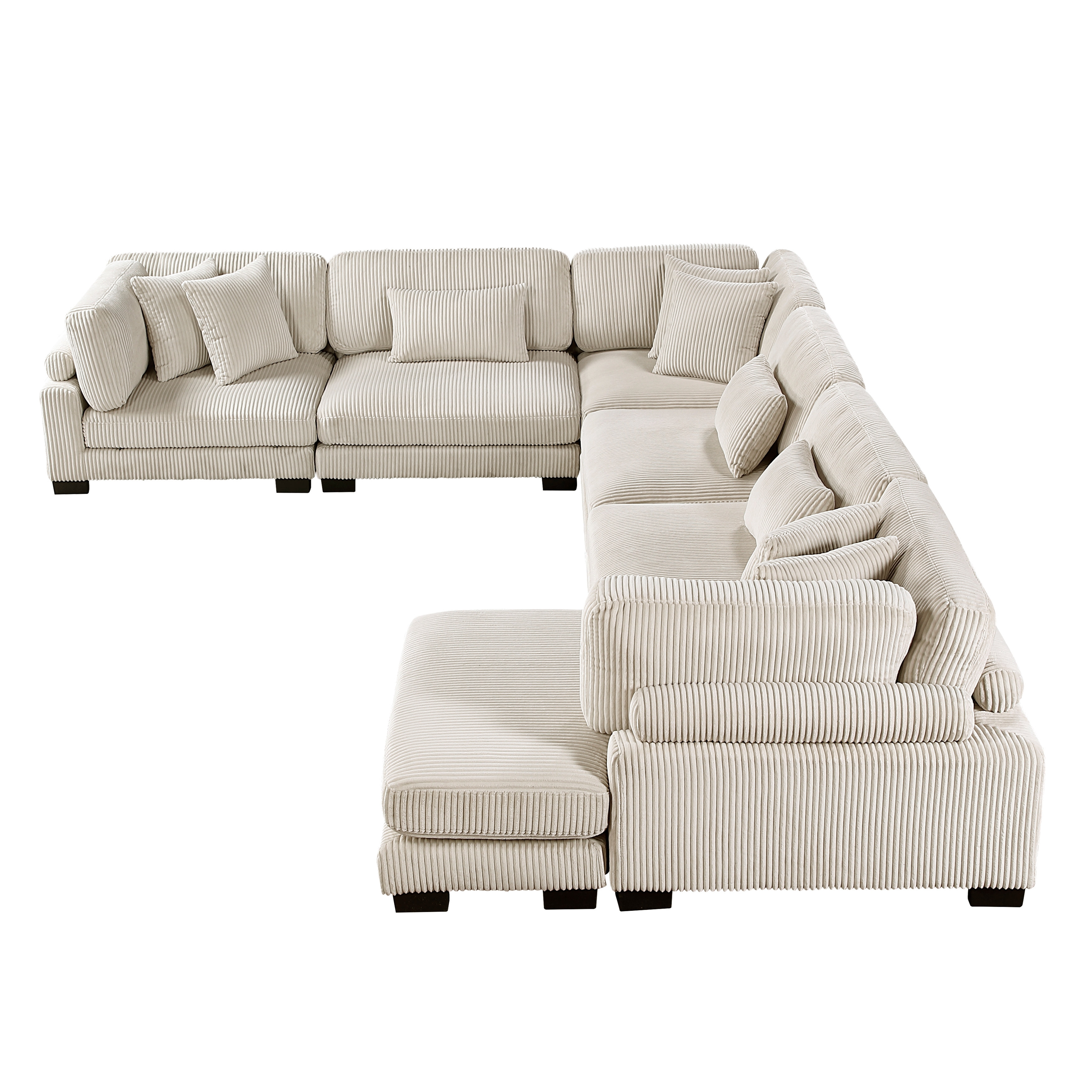 Homelegance Traverse 6-Piece Sectional Sofa
