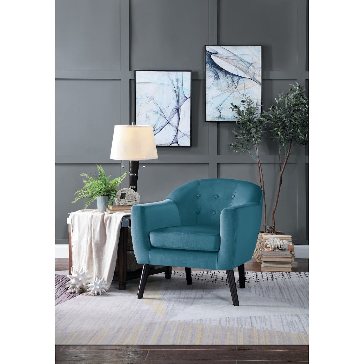Homelegance Furniture Quill Accent Chair