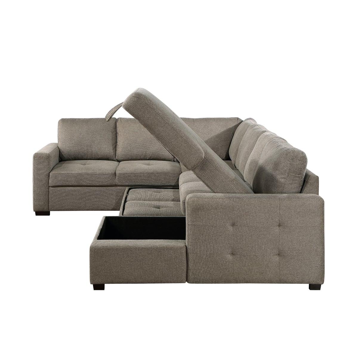 Homelegance Elton 3-Piece Sectional Sofa