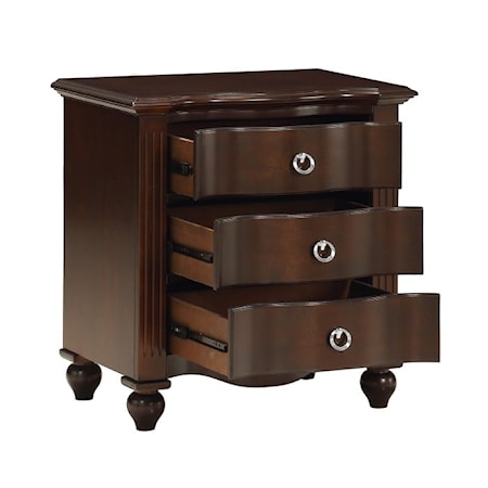 3-Drawer Nightstand