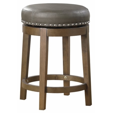 Round Swivel Counter Height Stool