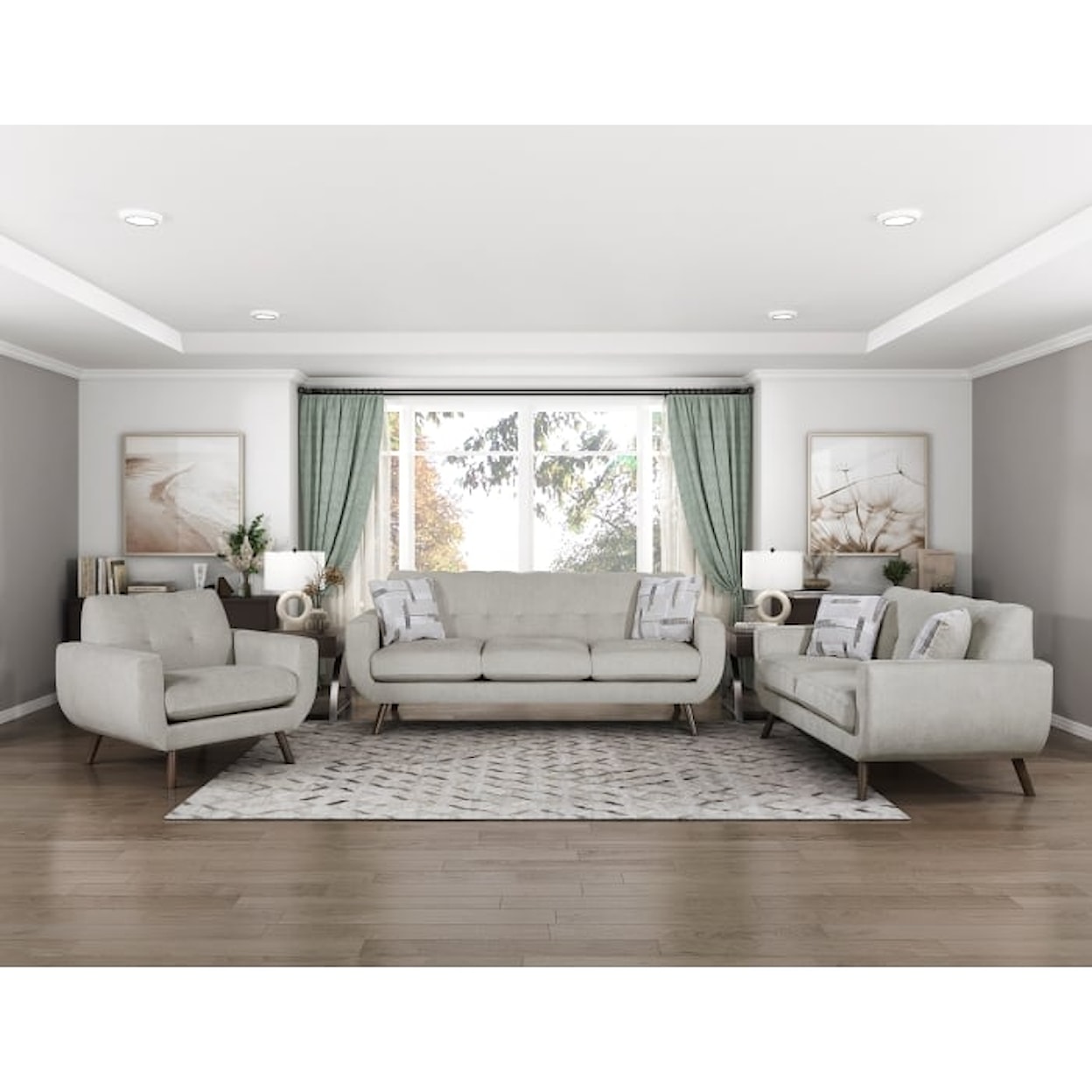 Homelegance Furniture Miscellaneous Loveseat