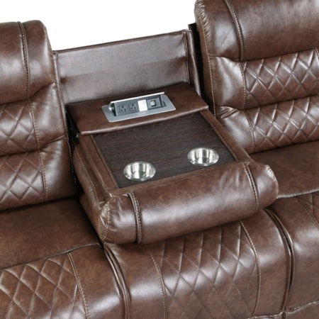 Power Double Reclining Sofa