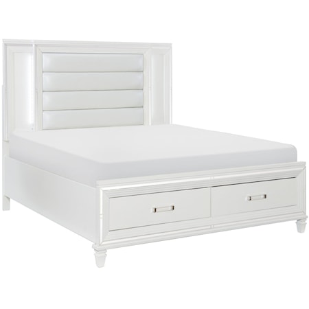 CA King  Bed and FB Storage