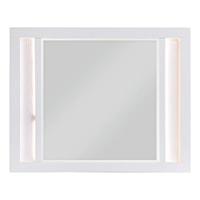 Glam Dresser Mirror with LED Lights