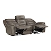 Homelegance Kennett Double Reclining Sofa