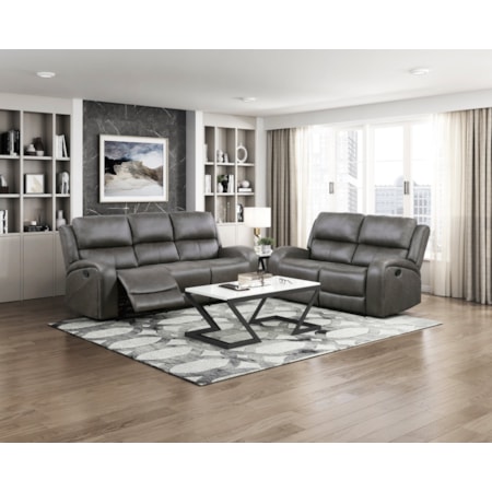 Double Reclining Sofa