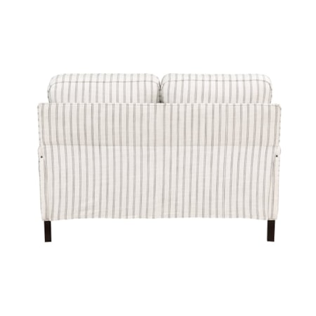 Striped Loveseat