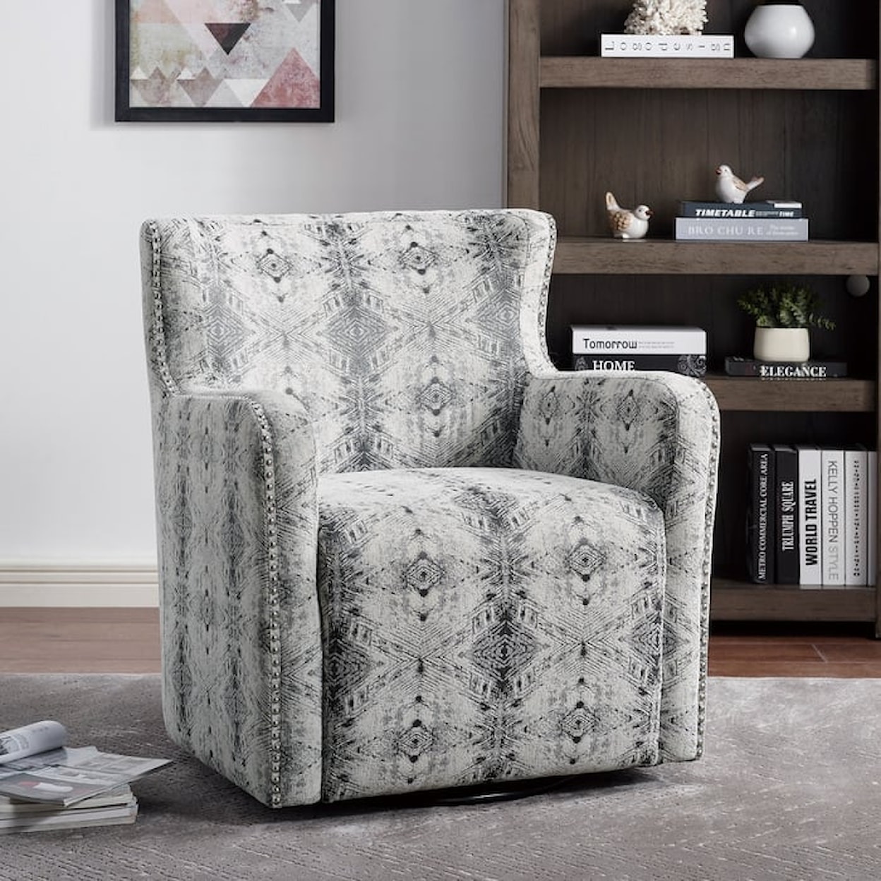 Homelegance Lonita Swivel Chair