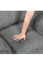 Homelegance Lemond Modern Casual Plush Sofa with Decorative Toss Pillows