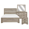 Homelegance Furniture Lonan 4-Piece Queen Bedroom Set