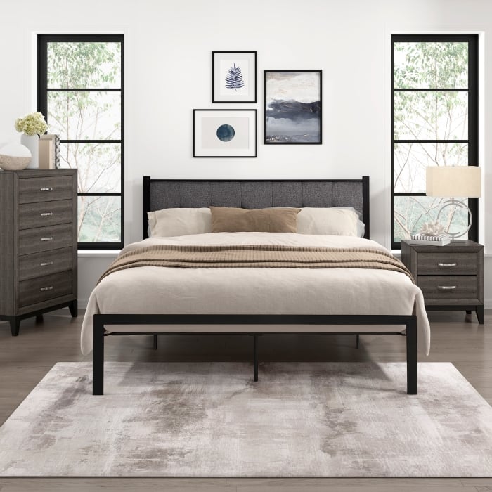 Queen Platform Bed