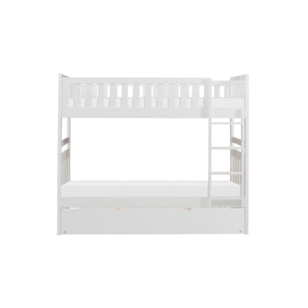 Twin/Twin Bunk Bed with Twin Trundle