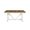 Homelegance Furniture Brunson Trestle Dining Table