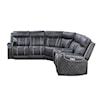 Homelegance Furniture Gabriel 6-Piece Modular Power Reclining Sectional