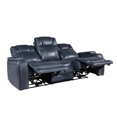 Power Reclining Sofa w/Power Headrests