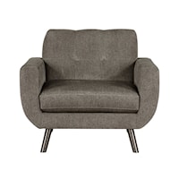 Contemporary Upholstered Accent Chair