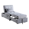 Homelegance Garrell Lift Top Storage Bench with Pull-out Bed