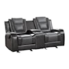 Homelegance Briscoe 2-Piece Reclining Living Room Set