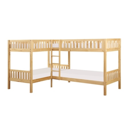 Twin Corner Bunk Bed