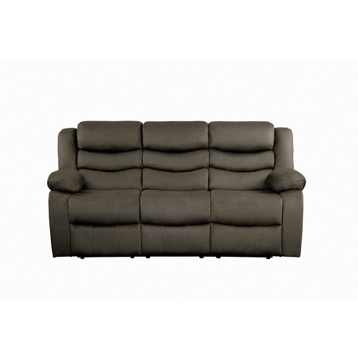 Homelegance Furniture Discus Double Reclining Sofa