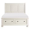 Homelegance Laurelin CA King Sleigh  Bed with FB Storage