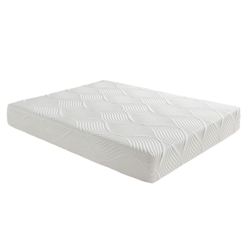 10" Firm California King Gel-Infused Memory Foam Mattress