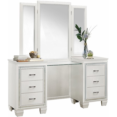 Vanity Dresser with Mirror