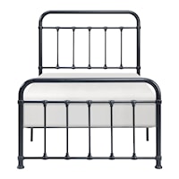 Traditional Metal Twin Bed