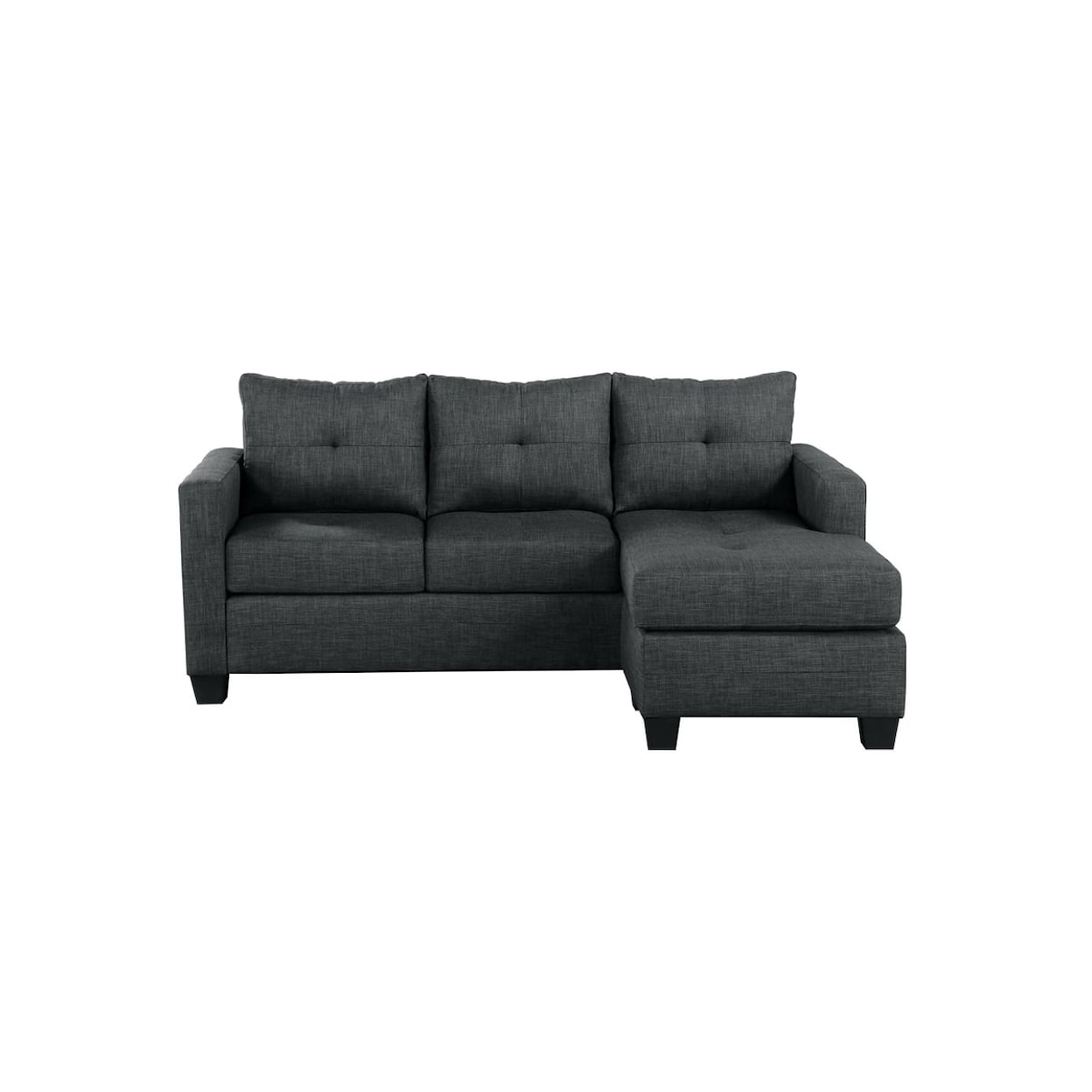 Homelegance Furniture Homelegance 2-Piece Reversible Sofa Chaise with Ottoman
