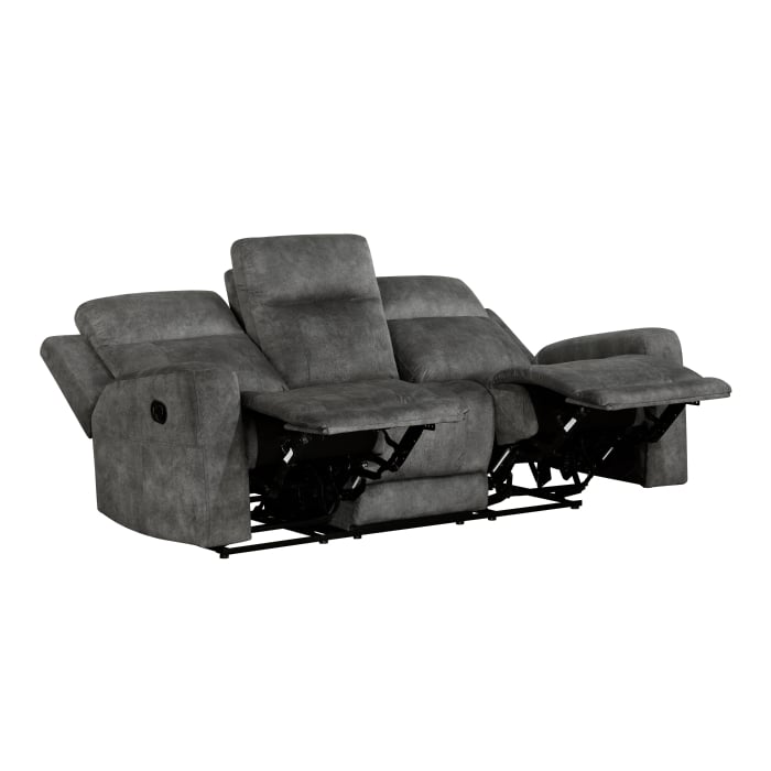Homelegance Furniture Yates Double Manual Reclining Sofa