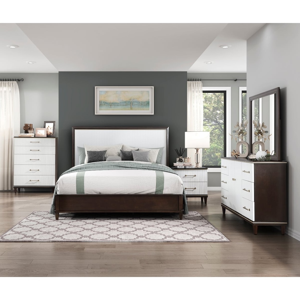 Homelegance Furniture Niles Queen Bed