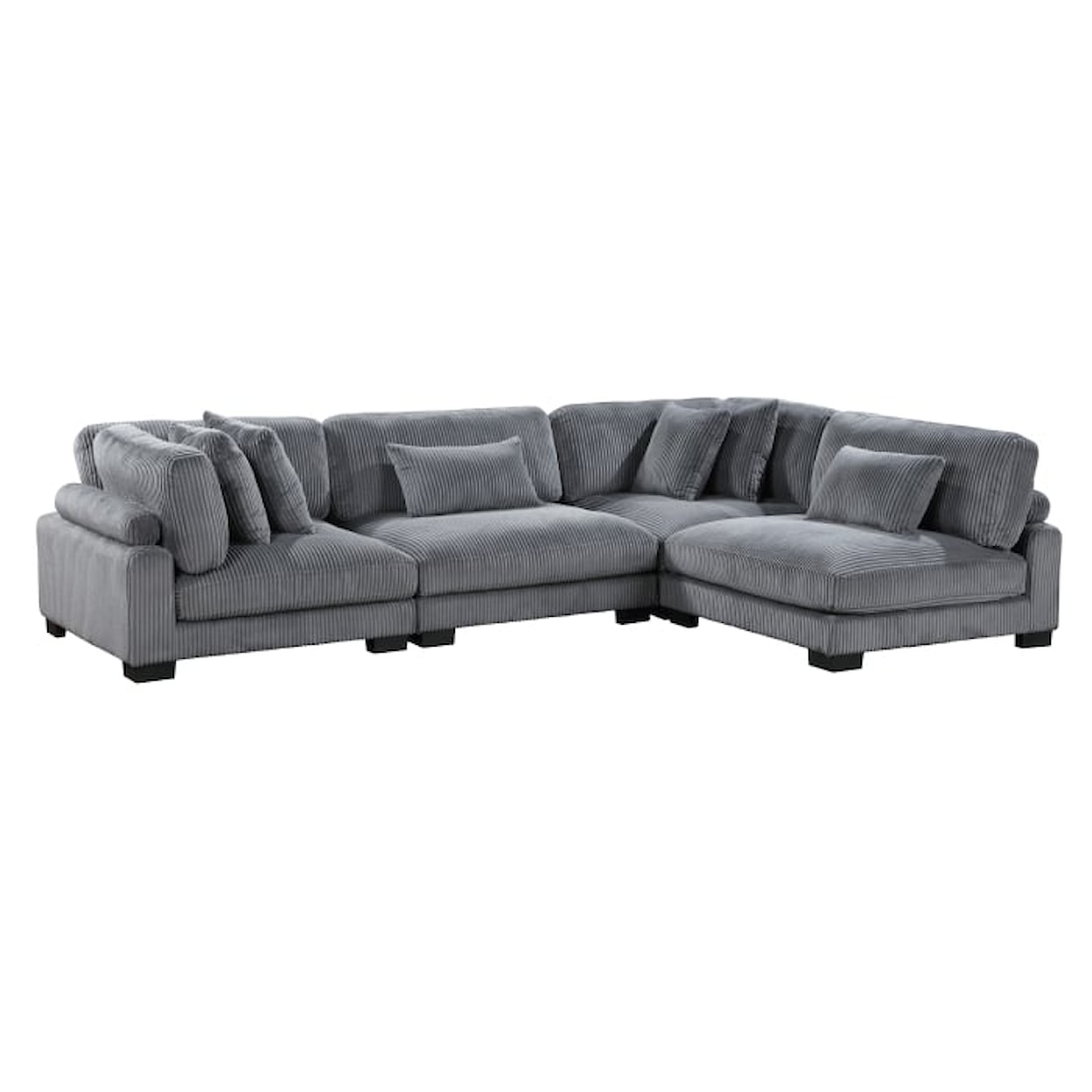 Homelegance Furniture Traverse 4-Piece Modular Sectional