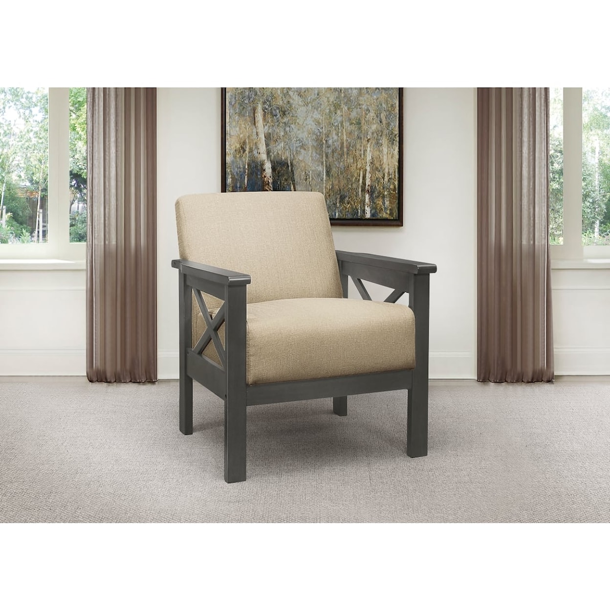 Homelegance Herriman Accent Chair