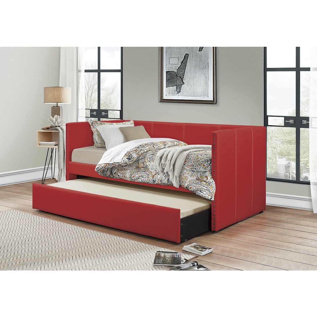 Homelegance Furniture Therese Daybed with Trundle