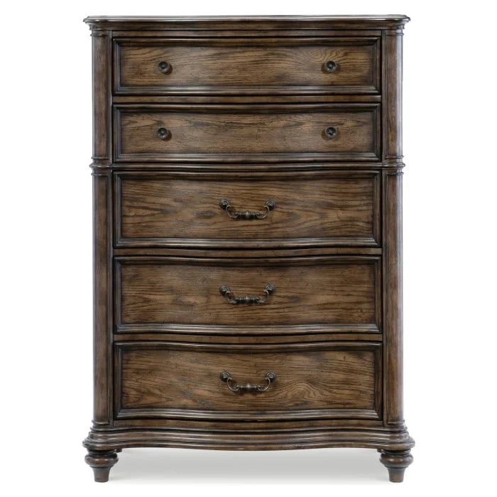 Homelegance Court Heath 1682-9 Traditional 5-Drawer Bedroom Chest | A1 ...