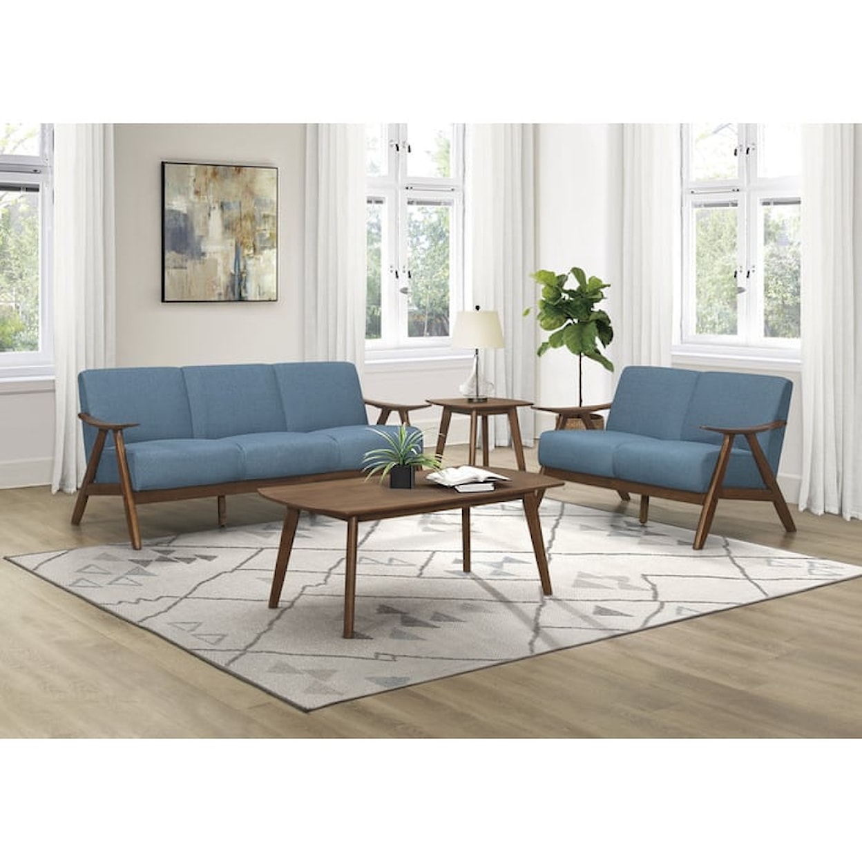 Homelegance Furniture Damala 2-Piece Living Room Set