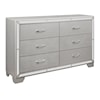 Homelegance Furniture Aveline 6 Drawer Dresser