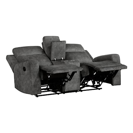 Double Manual Reclining Loveseat