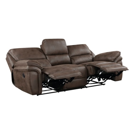 Dual Manual Reclining Sofa