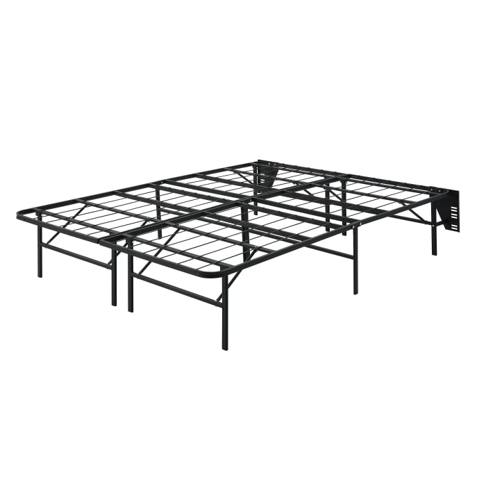 Homelegance Elevated Queen Foldable Metal Platform Bed Frame