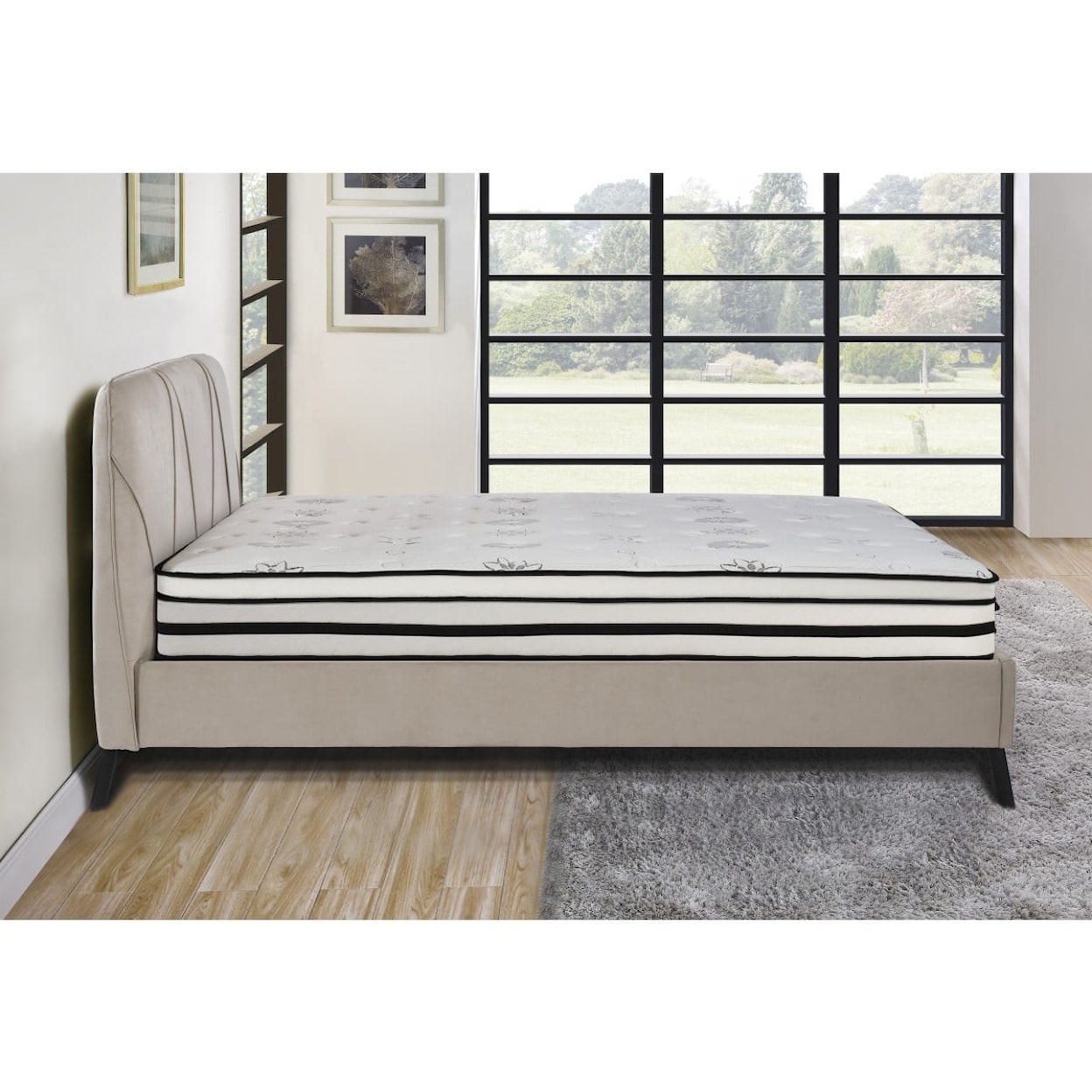 Homelegance Vela 12" Eastern King Hybrid Mattress